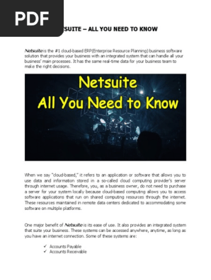 netsuite By Mat Perater Macote
