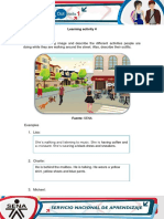 Learning Activity 4 Evidence: Street Life: Examples