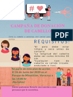 CAMPAÑA DE DONACIÓN DE CABELLO