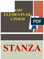 Basic Elements of A Poem