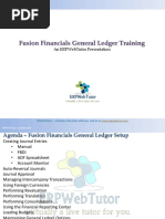 EWT Fusion Financials Training General Ledger Day 3 and 4 PDF