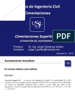 USIL - 2019 - II - Semana 06 - Asentamientos - Ejercicios