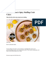 Jamika Pessoa's Spicy Stuffing Crab Cakes: Make This Flavorful Recipe Using Boxed Stuffing