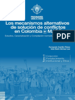 Los Mecanismos Alternativos de Solución de Conflictos en Colombia + MASC PDF