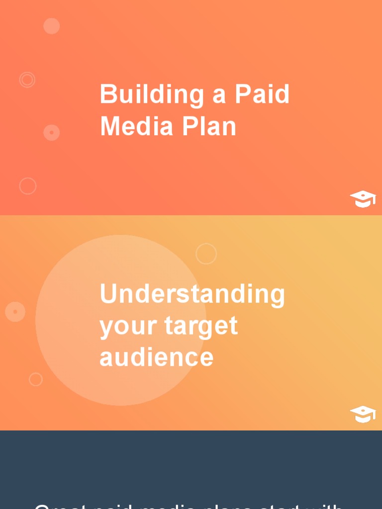 Building A Paid Media PlanHubspotslides PDF Advertising Brand