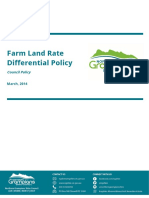 Farm Land Rate Differential Policy 2018