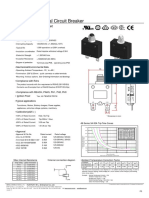 98 Series Themal Circuit Breaker KUOYUH PDF
