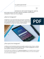 Qué Es Instagram y para Qué Sirve PDF