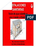 SEMANA 03 - INSTALACIONES - Redes Agua Caliente Vivienda