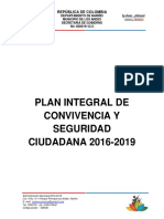 Plan de Integracion y Seguridad Cuidadana Los Andes 2016