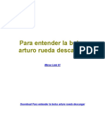 Para Entender La Bolsa Arturo Rueda Descargar