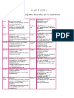 Class 4 Week 3: A. Write The Meaning of These Phrasal Verbs So Give One Example For Each