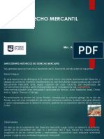 Derecho Mercantil Clase I