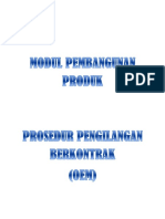 MODUL PEMBANGUNAN PRODUK