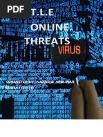 T.L.E Online Threats: Submitted By: Nazzel S. Apolinar Submitted To