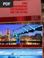 Civil Engineering, Sustainability and The Future