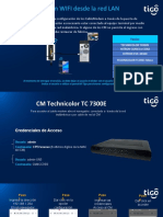 Configuración WIFI TC 7300 Desde La Red LAN