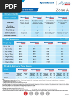 Singapore Postage Rates 2024 Guide | PDF | Mail | Envelope