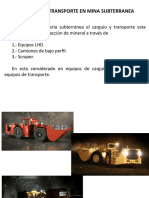 Presentación-Tiempo Ciclo de Transporte y LHD Extr Prueba