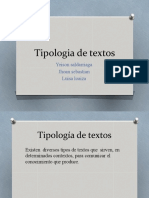 Tipologia de Textos