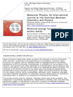 Molecular Physics: An International Journal at The Interface Between Chemistry and Physics
