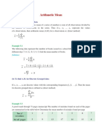 Arithmetic Mean, Median and Mode Explained