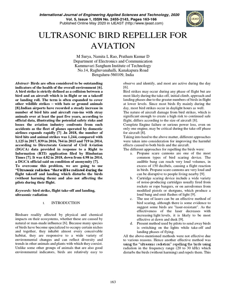 Ultrasonic Bird Repeller For Aviation Circuit Diagram