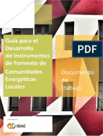 Guia Para-Desarrollo-Instrumentos-Fomento Comunidades Energeticas Locales 20032019 0 PDF