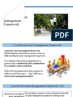 Implementing a Local Road Asset Management Framework