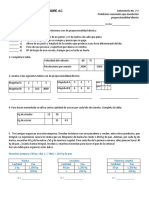 Lab 7 - 1 Problemas Proporcion Directa