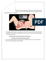 Monitoring Unborn Baby's Heartbeat