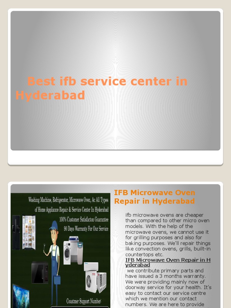 IFB Microwave Oven Customer Care in Hyderabad PDF Oven Home