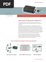 Vehicle Grade, Lte-Advanced Pro, Gigabit Wi-Fi: Sierra Wireless Airlink® Mp70 High Performance Vehicle Router