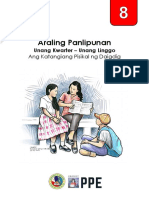 AralingPanlipunan8 q1 Melc1 AngKatangiangPisiskalngDaigdig v1