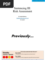 LS/CMI Risk Assessment Overview | PDF | Recidivism | Risk