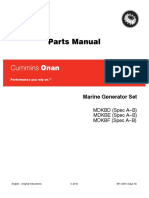 Marine Generator Parts Catalog