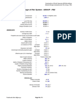 Design of Pier System - GROUP - PD2: Vax Consultants Pvt. LTD.