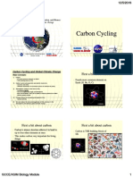 Carbon Cycling: First A Bit About Carbon