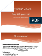 Fungsi Eksponensial