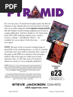 Pyramid Magazine Vol 1 #14 | PDF | Dungeons & Dragons | Role ...