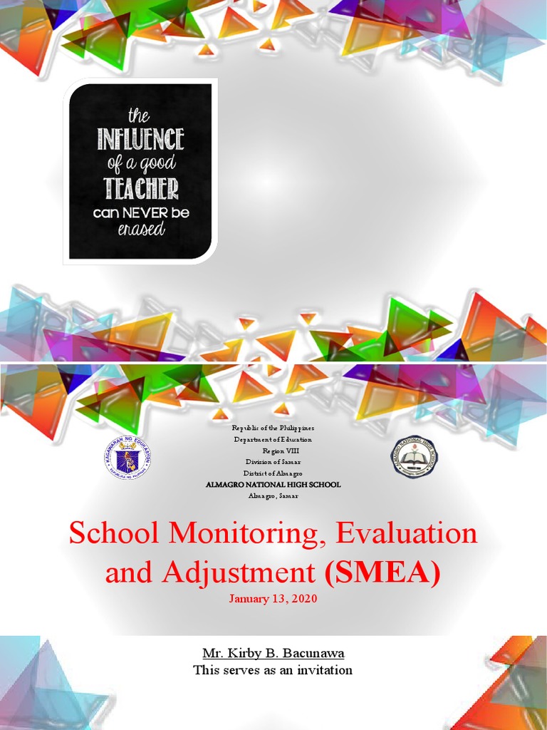 Almagro National High School SMEA Program | PDF