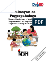 EsP10 - Q1 - Mod7 - Pagmamahal at Paglilingkod Tugon Sa Tunay Na Kalayaan - FINAL0728202 PDF