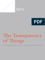 Transparency of Things - Contemplating The Nature of Experience, The - Rupert Spira PDF