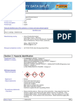 Safety Data Sheet: Section 1. Identification Penguard Enamel Comp A