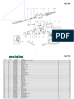 Metabo GE 700 Retificadora