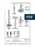 Lapping and splicing details for reinforced concrete columns