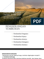 Penggolongan Tumbuhan