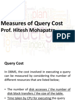 Measures of Query Cost