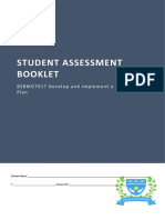 BSBMGT617 Student Assessment Booklet v4 0