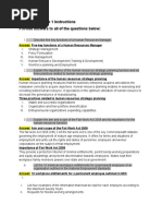 Assessment Task 1 Instructions Provide Answers To All of The Questions Below